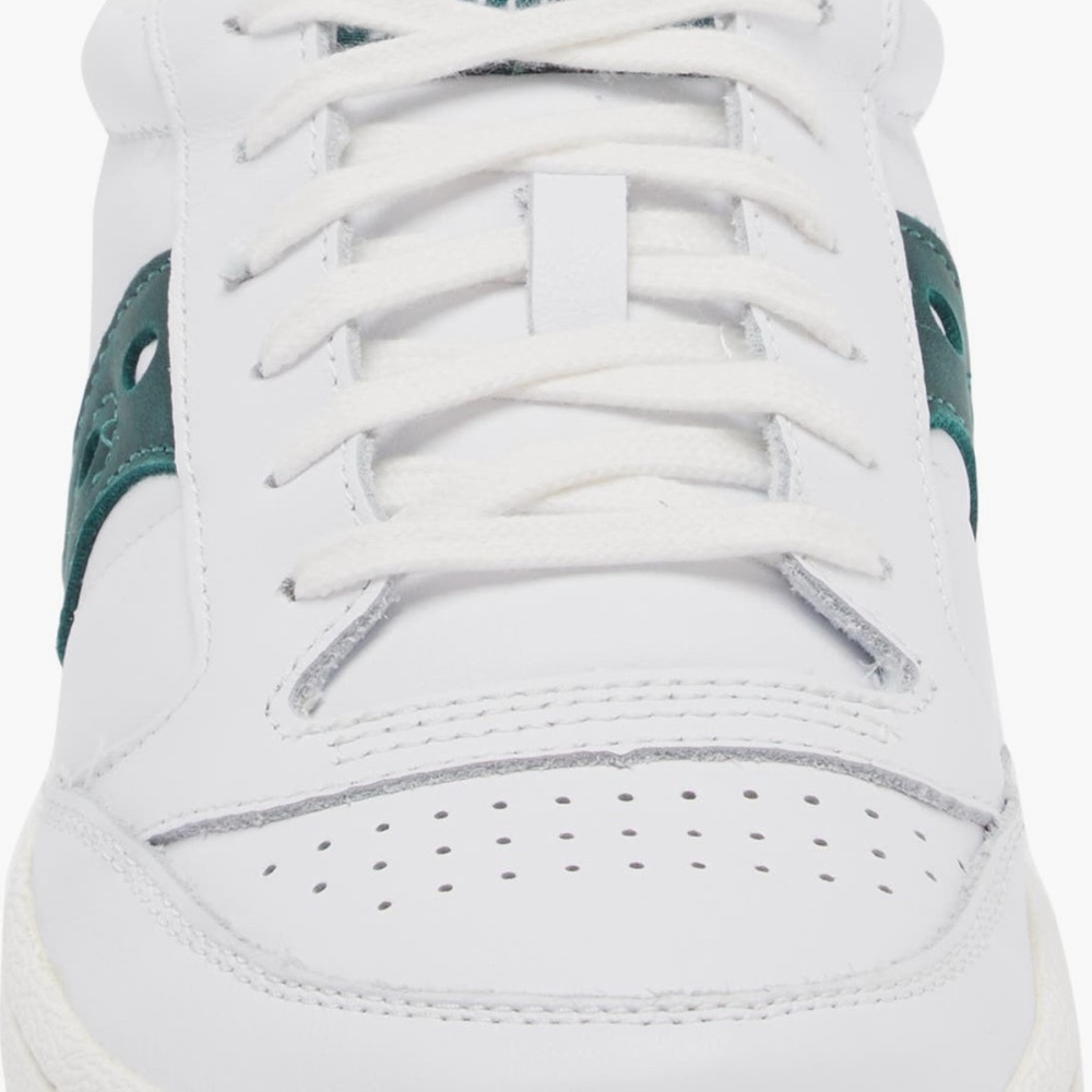 NWOT Saucony Men's White and Green Sneakers - Picture 3 of 6